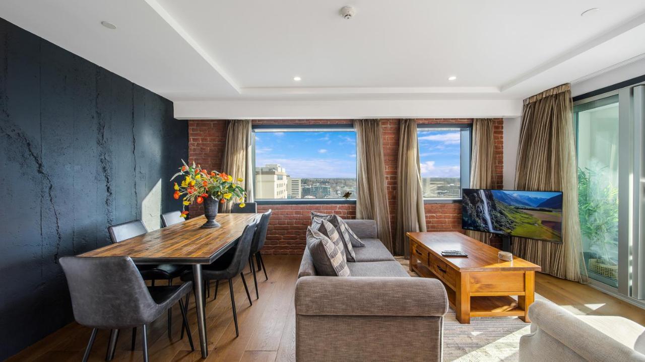 Central City View With Free Valet Parking Christchurch Esterno foto