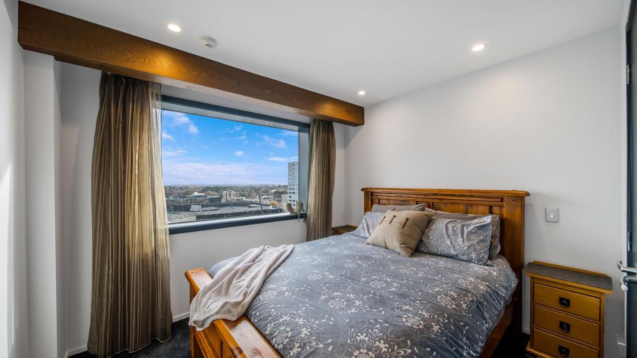Central City View With Free Valet Parking Christchurch Esterno foto